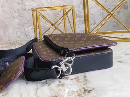 Official oldcobbler LOUIS TRIO MESSENGER VUITTON 0527